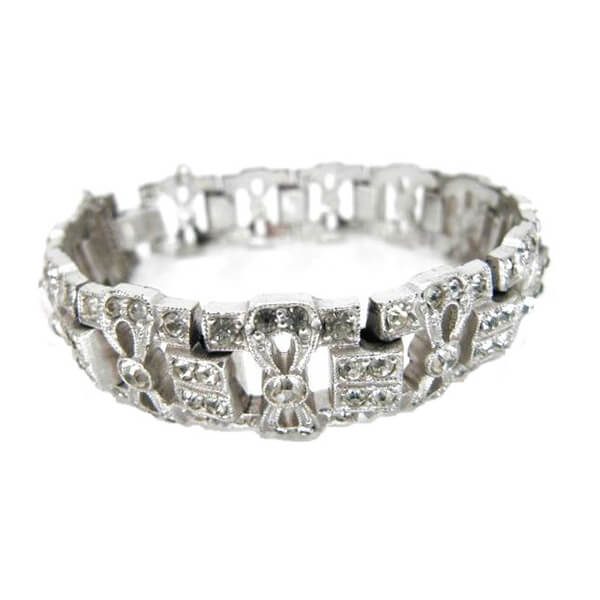 Art Deco wedding bracelet