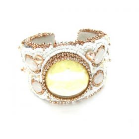 Pearl cuff bracelet