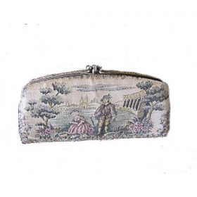 Vintage evening bag tapestry