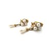 vintage pearl earrings