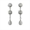 Art Deco wedding earrings