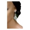 Bridal jewellery earrings