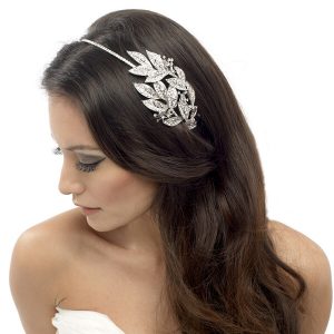 'Diana' Grecian vintage style wedding headbands BD075 bridal hair accessories