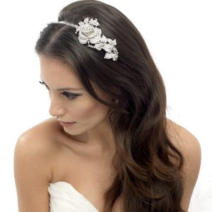 Romance rose vintage bridal headband hairband BD045 bridal hair accessories