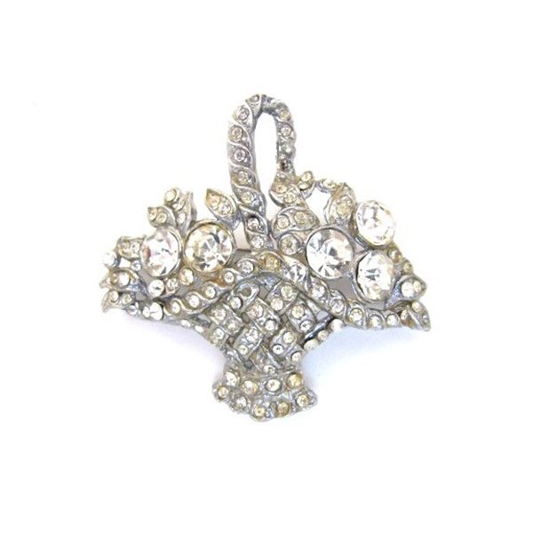 vintage bridal brooch