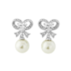 vintage pearl bridal earrings