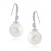 vintage pearl wedding earrings