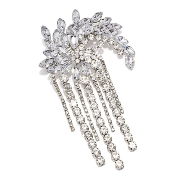 Art Deco hair clip bridal 'Grace' - Vintage Bridal Accessories